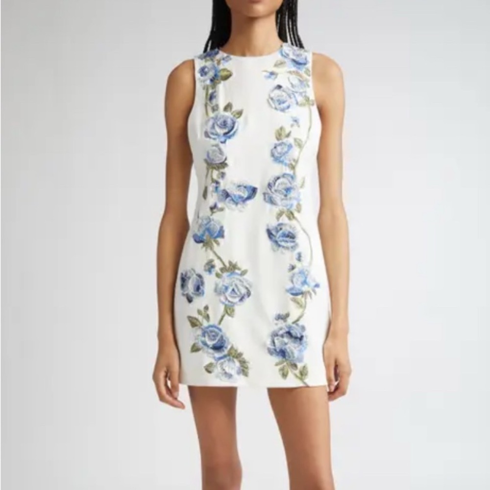 Nwt Alice & Olivia Clyde Embellished Sleeveless Dress Size 2